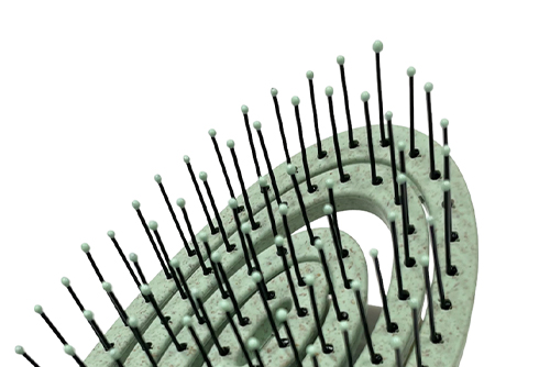 コームの先端が先丸で安心